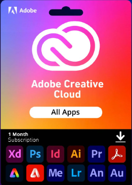 Adobe Creative Cloud Enterprise All Apps 1 Mes