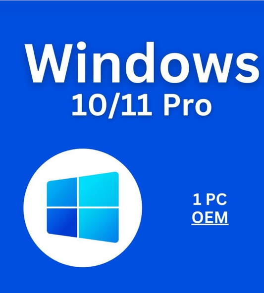 Windows 11/10 Pro OEM Key 1 PC